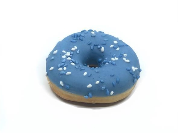 Geboorte donut blauw