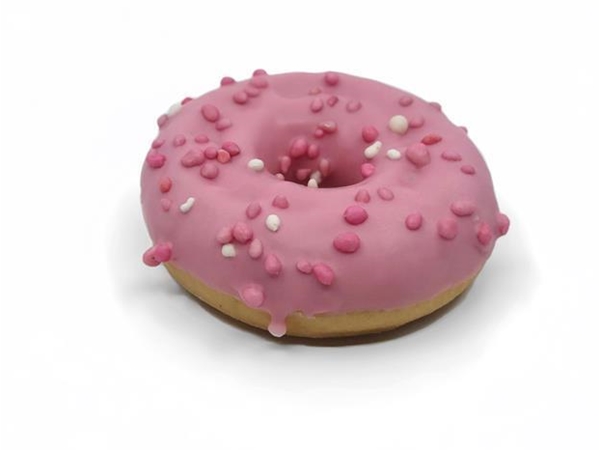 Geboorte donut roze