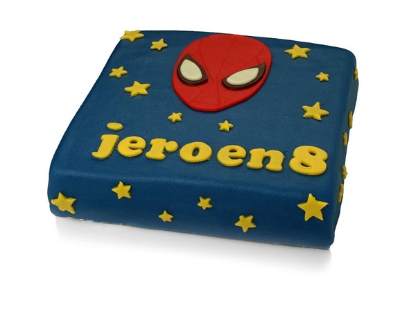 Spiderman taart