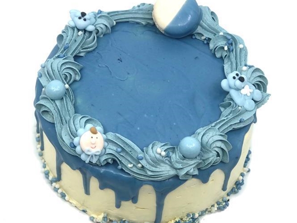 Geboorte taart jongen