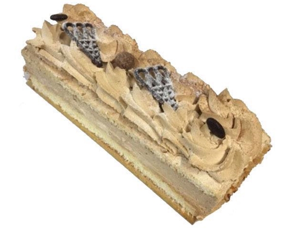 Mokkaslagroom Schnitt