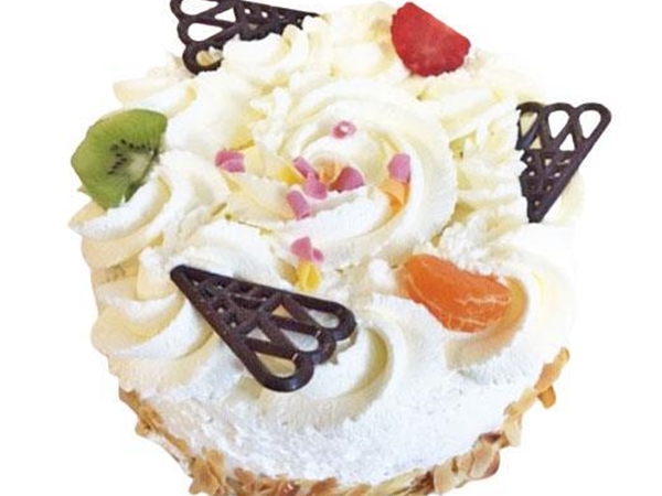 Slagroomtaartje 6 pers.