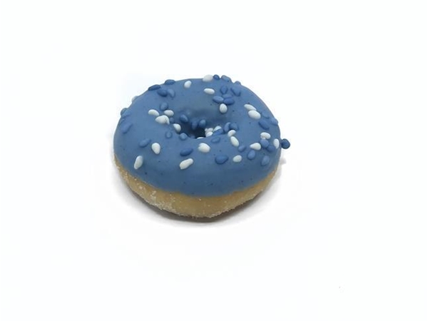 Geboorte donut mini blauw