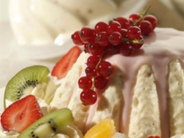 Chipolata pudding opgemaakt