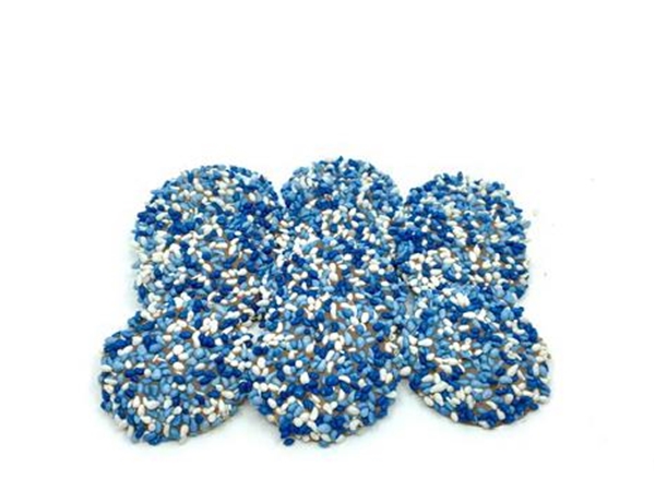 Geboorte oublies blauwe muisjes, 150gram