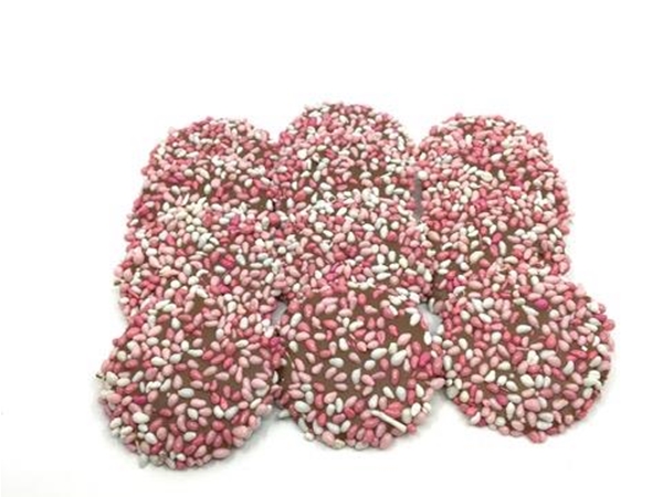 Geboorte oublies rose muisjes, 150 gram